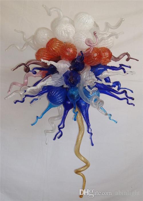 Multi Color Handmade Blown Glass Hanging Pendant Lamsp for Ceiling Decorative Modern Crystal Chain LED Chandelier and Pendant Lamps
Multi Color Handmade Blown Glass Hanging Pendant Lamsp for Ceiling Decorative Modern Crystal Chain LED Chandelier and Pendant Lamps