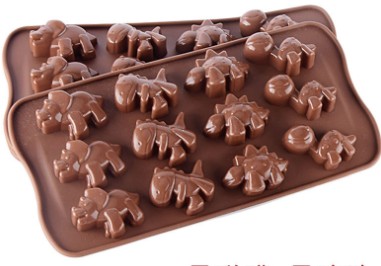 12 cavities dinosaurs shaped Hard Polycarbonate Chocolate Mould PC Candy Pasta Tool Injection PC Cake Mold