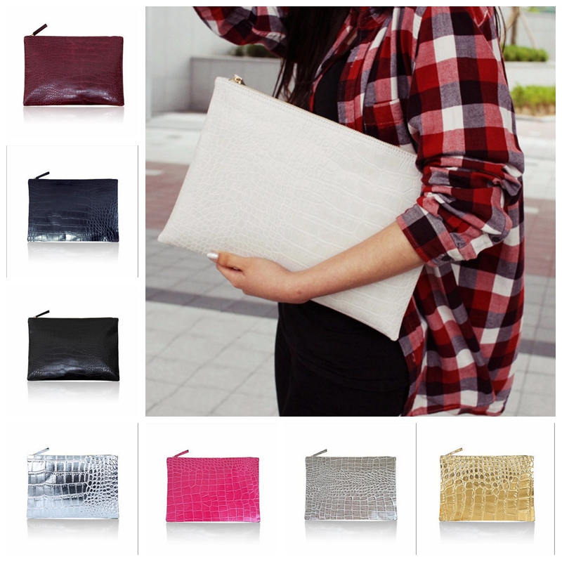 Crocodile Pattern Fashion Clutch Bag Women Clutch Envelope Bag PU Leather Woman Bag Solid Color Lady Evening Bags Wholesale DBC VT1024, 8 colors
Crocodile Pattern Fashion Clutch Bag Women Clutch Envelope Bag PU Leather Woman Bag Solid Color Lady Evening Bags Wholesale DBC VT1024, 8 colors