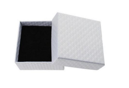 Diamond jewelry box, jewelry box, ring, ear nail box, small carton, 5 x 5 x 3cm 60pcs/lot W568