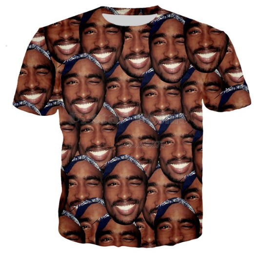 Newest Popular Singer Rapper Tupac 2pac T Shirt Men Women Unisex Funny 3d Print Summer Short Sleeve O Neck Crewneck Casual Tops A214, Multi
Newest Popular Singer Rapper Tupac 2pac T Shirt Men Women Unisex Funny 3d Print Summer Short Sleeve O Neck Crewneck Casual Tops A214, Multi