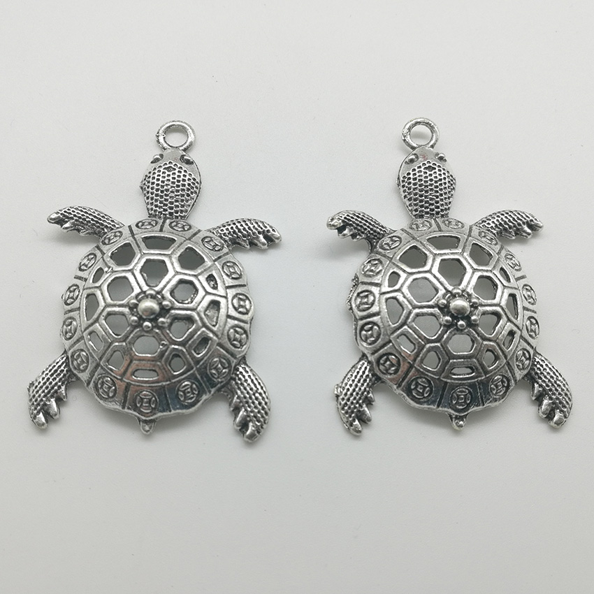 10pcs Big Sea Turtles Animal Charms Pendants Retro Jewelry Accessories DIY Antique silver Pendant For Bracelet Earrings Keychain 55*38mm
10pcs Big Sea Turtles Animal Charms Pendants Retro Jewelry Accessories DIY Antique silver Pendant For Bracelet Earrings Keychain 55*38mm