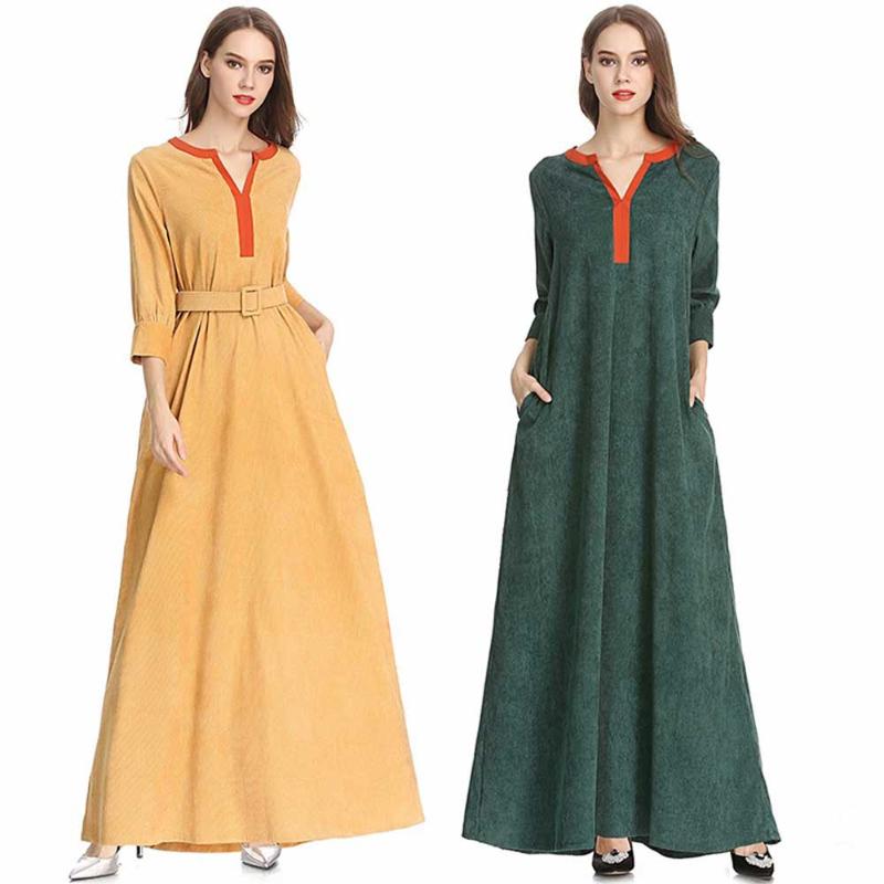 lace up waist abaya long sleeve Corduroy dress african dashiki ramadan kaftan robe EID moroccan gown VKDR1484, Red
lace up waist abaya long sleeve Corduroy dress african dashiki ramadan kaftan robe EID moroccan gown VKDR1484, Red