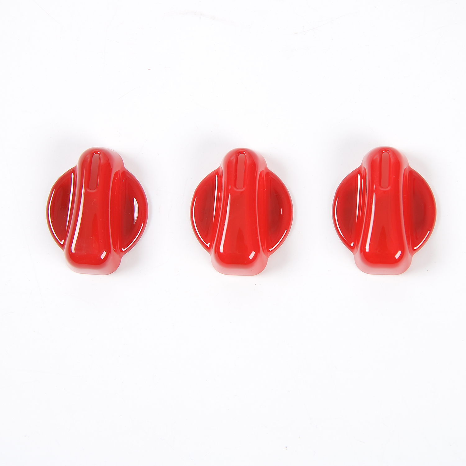 ABS Red Air Conditioner Button Decoration For Jeep Wrangler TJ 1997-2006 Second Generati Factory Outlet Auto Internal Accessories
