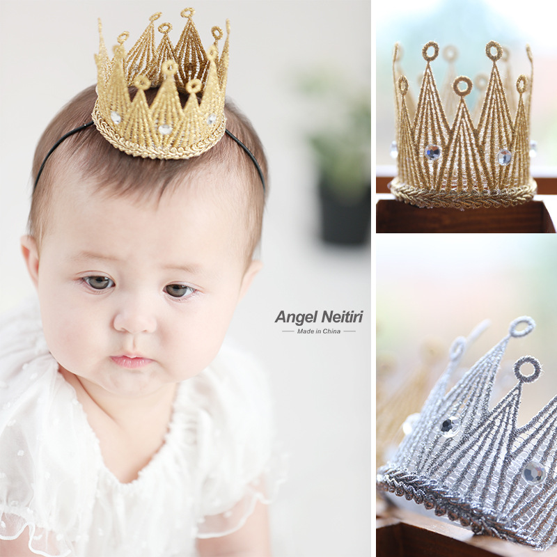 Korea High Quality Golden Crown Hair Accessories For Girls Kids Bow Hairbands Hair Band Hand Made Crystal Headband, White
Korea High Quality Golden Crown Hair Accessories For Girls Kids Bow Hairbands Hair Band Hand Made Crystal Headband, White