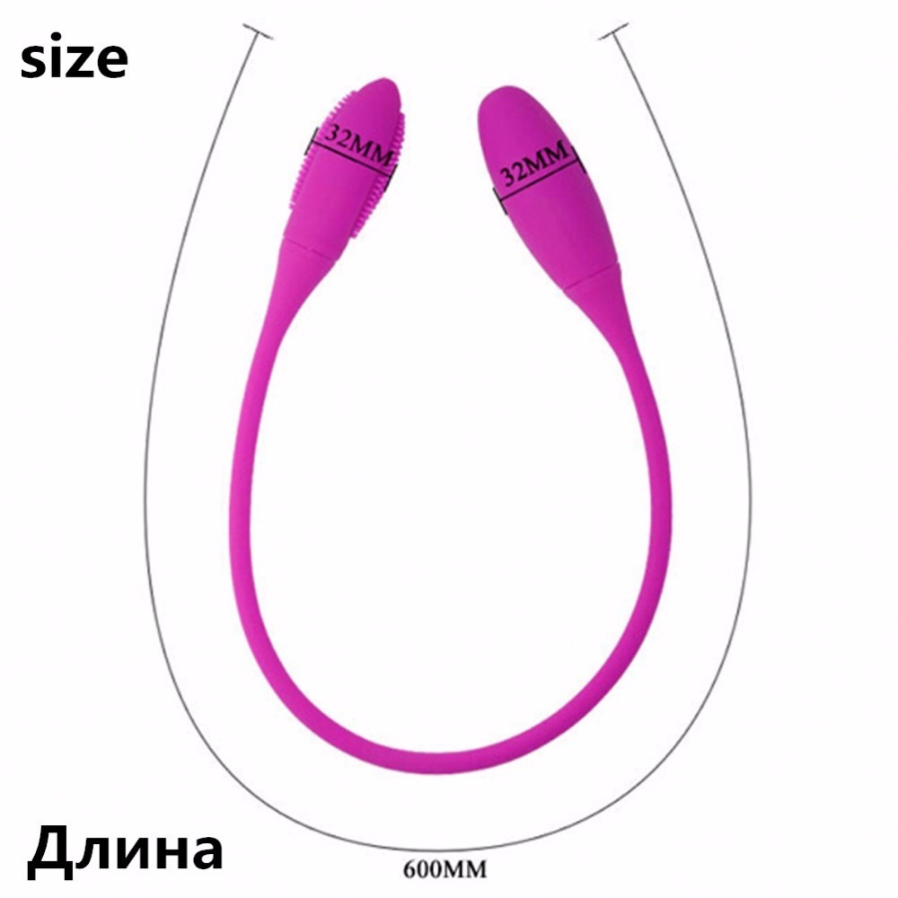 Powerful Anal sex toy Rechargeable dual Vibrator eggs Sex product for couple G-spot anal Vibrators Sex Toys for women erotic toy S18101905