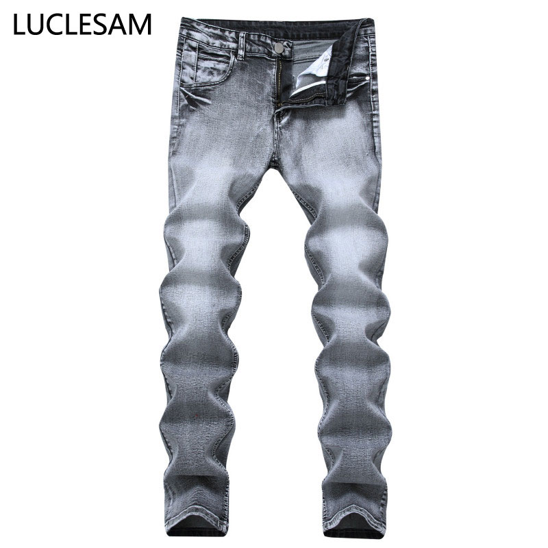 Straight Elastic Mens Jeans 2020 New Fashion Denim Pants Casual Cotton Stretch Jeans for Men Slim Fit Gray Trousers Plus Size 42
Straight Elastic Mens Jeans 2020 New Fashion Denim Pants Casual Cotton Stretch Jeans for Men Slim Fit Gray Trousers Plus Size 42