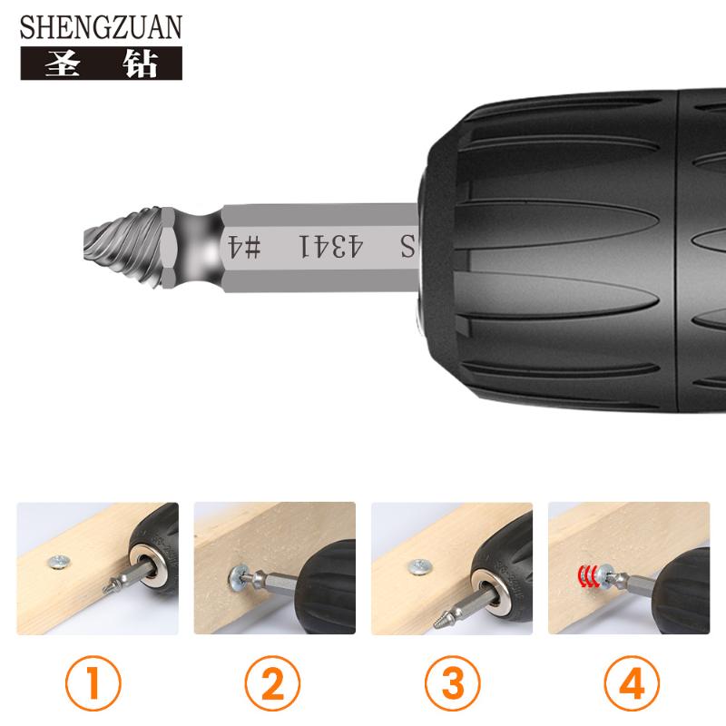 HSS Bit Sleeve High Hardness Screw Out Nut Out Screw Removal Tool Break The Bad Power Tools Screwdriver Set 2mm
HSS Bit Sleeve High Hardness Screw Out Nut Out Screw Removal Tool Break The Bad Power Tools Screwdriver Set 2mm