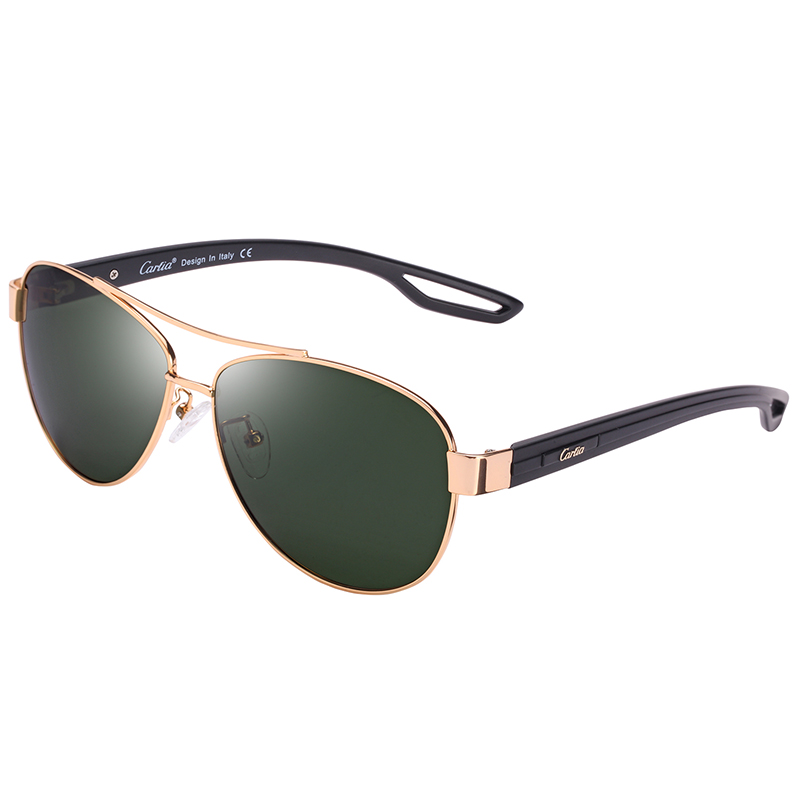 Carfia Summer Hot Fashion Polarized Sunglasses for Women Size 61mm Polarized Sun lgasses 100% UV400 Protection Glare-Free