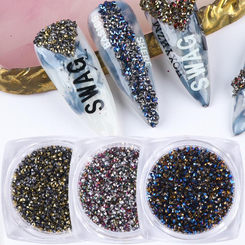 3D Nail Art Decorations Rhinestones For Nails 1.2mm Crystal Zircon Glitter Mini Beads Charms Nail Art Jewelry Manicure JI1608
3D Nail Art Decorations Rhinestones For Nails 1.2mm Crystal Zircon Glitter Mini Beads Charms Nail Art Jewelry Manicure JI1608