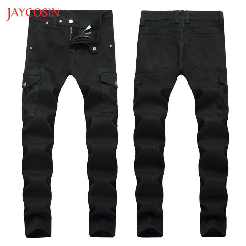 Jaycosin 2020 Spring Summer Casual Men Multi Pocket Pencil Jeans Pants Slim Fit High Elastic Mid Waist Men Denim Jeans Black
Jaycosin 2020 Spring Summer Casual Men Multi Pocket Pencil Jeans Pants Slim Fit High Elastic Mid Waist Men Denim Jeans Black