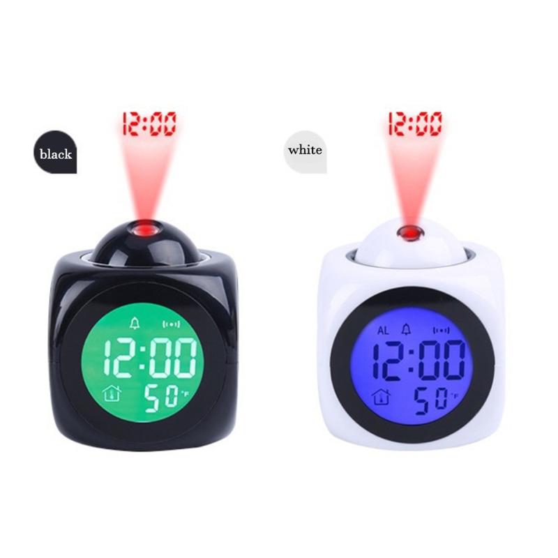 Led Display Projection Led Clock Electronic Desktop Alarm Clock Digital Table Clocks Snooze Function Voice Report
Led Display Projection Led Clock Electronic Desktop Alarm Clock Digital Table Clocks Snooze Function Voice Report