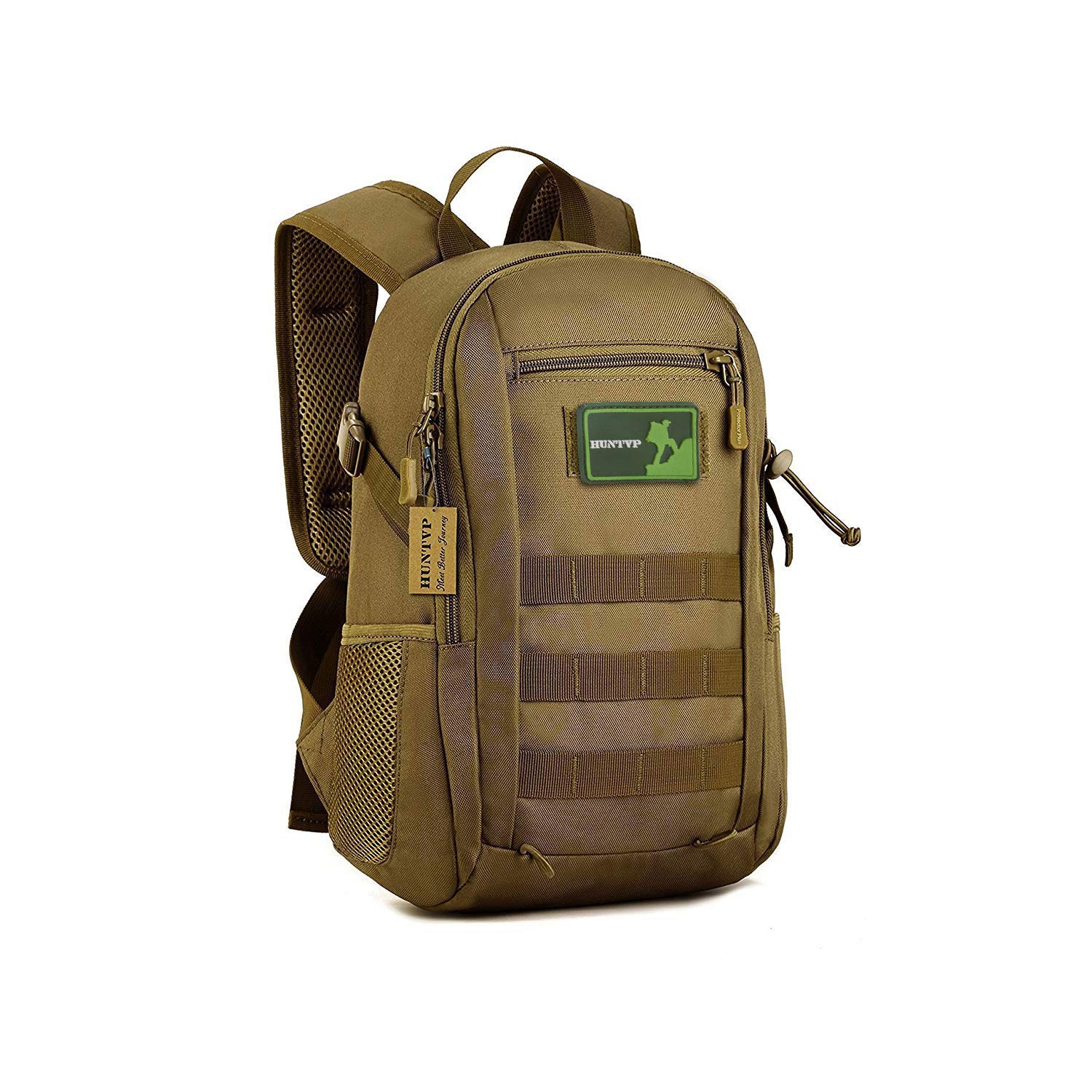 Huntvp 10L Mini Daypack Military MOLLE Backpack Rucksack Gear Tactical Assault Pack Bag for Hunting Camping Trekking Travel, Brown
Huntvp 10L Mini Daypack Military MOLLE Backpack Rucksack Gear Tactical Assault Pack Bag for Hunting Camping Trekking Travel, Brown