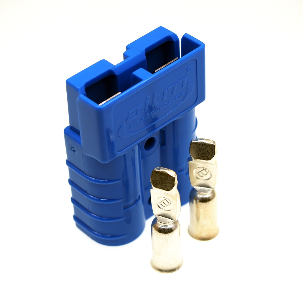 Blue Original New AITM SH50A 600V battery plug,50A UPS power connector for Forklift,Stacker,electrocar etc.CE ROHS
Blue Original New AITM SH50A 600V battery plug,50A UPS power connector for Forklift,Stacker,electrocar etc.CE ROHS