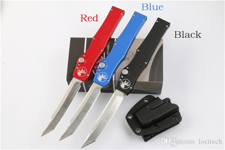 3 Color MicRoTech Halo V Tanto Knife (4.6" Satin) 150-5 single action auto Tactical Survival gear knives with kydex sheath
3 Color MicRoTech Halo V Tanto Knife (4.6" Satin) 150-5 single action auto Tactical Survival gear knives with kydex sheath
