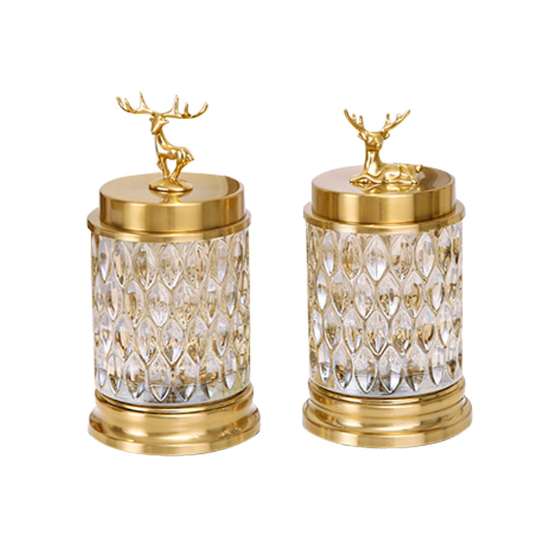 Nordic Crystal Can Storage Jar Modern Art Elk Ornaments Glass Home Decoration Accessories Coffee Multigrain Candy Jar
Nordic Crystal Can Storage Jar Modern Art Elk Ornaments Glass Home Decoration Accessories Coffee Multigrain Candy Jar