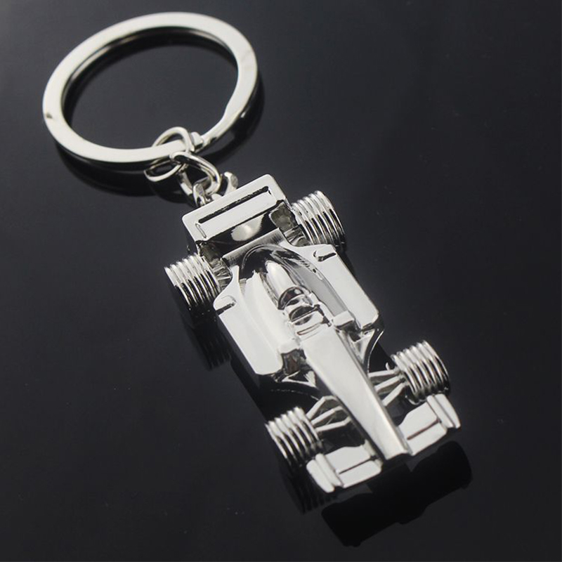 Cool Car Key Chain Key Ring F1 Racing Car Keychains Creative Metal Keychain For Fans Men Gifts