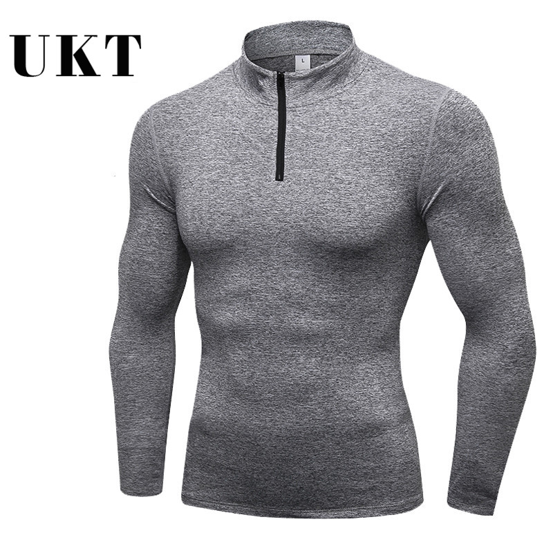 Plus Velvet Warm Running T-shirt New Men Quick-drying Tight-fitting Fitness Men' Black Long-sleeve Gym Cycling Sport Clothes, Gray plus velvet
Plus Velvet Warm Running T-shirt New Men Quick-drying Tight-fitting Fitness Men' Black Long-sleeve Gym Cycling Sport Clothes, Gray plus velvet