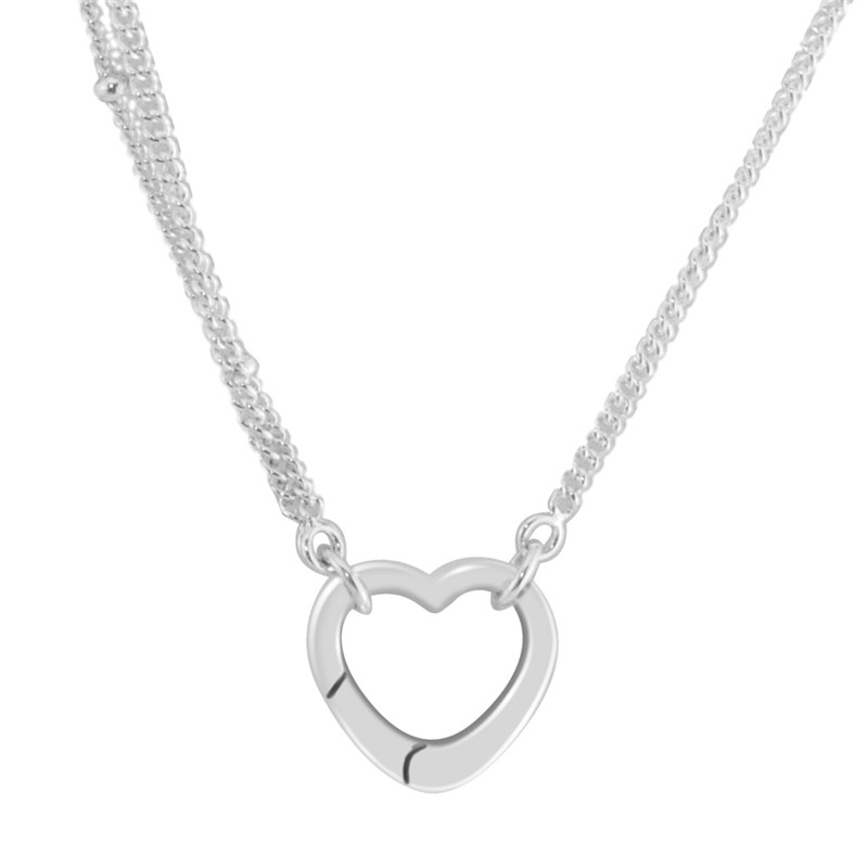 Open Heart Pendant Necklaces for Women Girls Choker Love Statement Necklaces Fine 925 Sterling Silver Women Jewelry
Open Heart Pendant Necklaces for Women Girls Choker Love Statement Necklaces Fine 925 Sterling Silver Women Jewelry