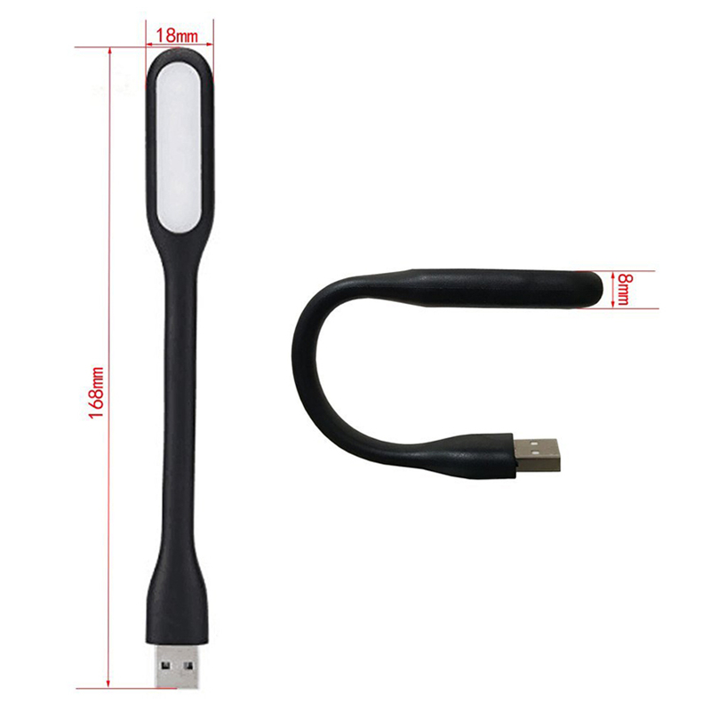 Portable 5V 1.2W LED Lamp Mini USB table light Reading Lighting Protect Eye Lights for Power bank Comupter Notebook