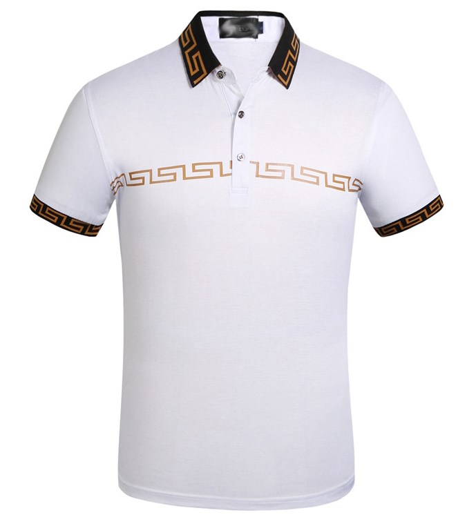2019 High quality Luxury Mens Designer Polo T shirts Summer Short Sleeved Turn Down Collar Short Sleeved Tops Polo Shirts, White
2019 High quality Luxury Mens Designer Polo T shirts Summer Short Sleeved Turn Down Collar Short Sleeved Tops Polo Shirts, White