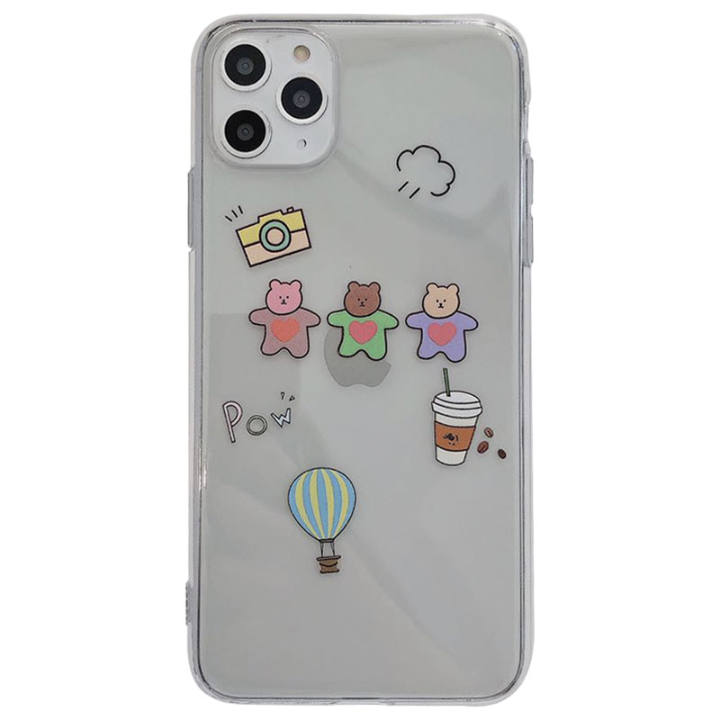 transparent tpu back cover drop-resistant soft case for iphone11 pro max, Photo color
transparent tpu back cover drop-resistant soft case for iphone11 pro max, Photo color