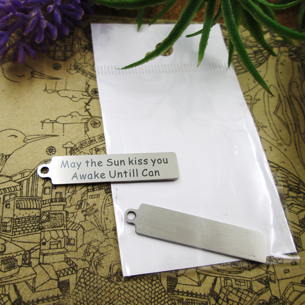 40pcs--"may the sun kiss you awake untill can"stainless steel charms more style for choosing DIY Charms pendants for necklace
40pcs--"may the sun kiss you awake untill can"stainless steel charms more style for choosing DIY Charms pendants for necklace