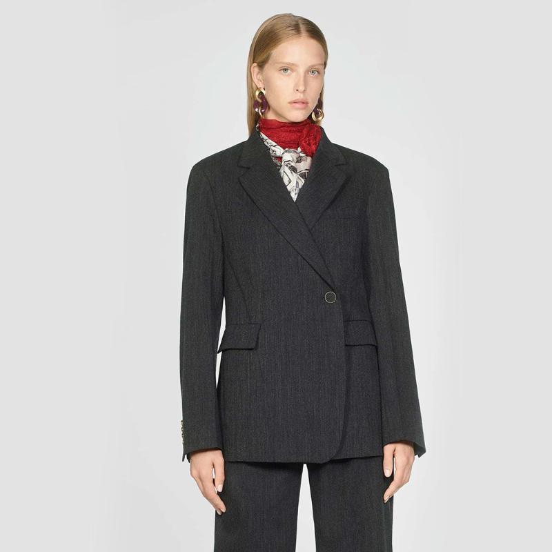 2020 Spring Blazer Women Slim Suit Casual Vintage Jacket Lapel Solid Color Split Single Buckle Coat Temperament Office Lady, Picture color
2020 Spring Blazer Women Slim Suit Casual Vintage Jacket Lapel Solid Color Split Single Buckle Coat Temperament Office Lady, Picture color