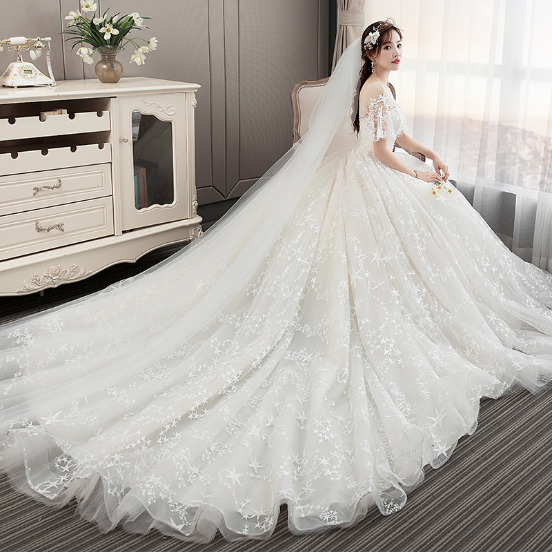 2020 Sale Dress 2020 New Bride Trailing Princess Dream Luxury One Word Shoulder Show Thin Sen Series Korean Super Fairy Simple, See chart
2020 Sale Dress 2020 New Bride Trailing Princess Dream Luxury One Word Shoulder Show Thin Sen Series Korean Super Fairy Simple, See chart