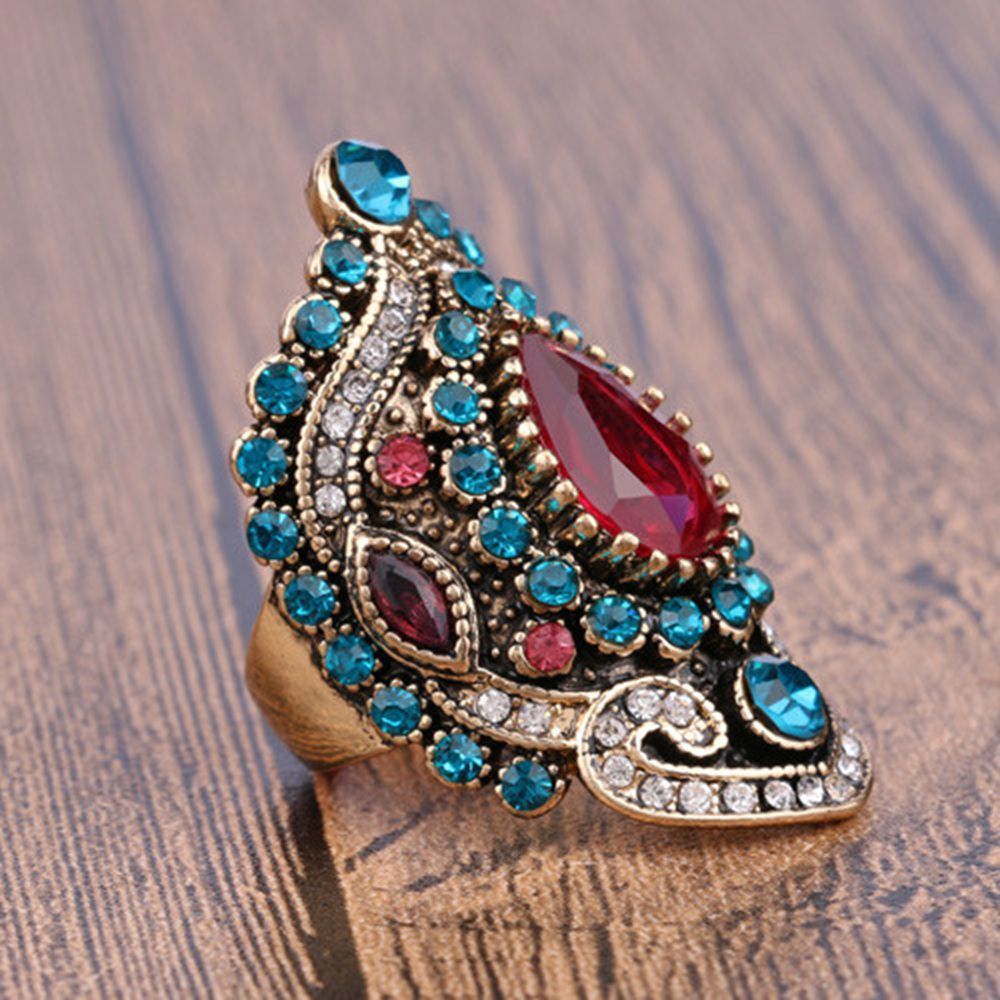 Wholesale-Turkey Jewelry Pink Big Vintage Wedding Rings For Women Sapphire Crystal Plating Gold Mosaic Blue Crystal Fashion Ring Love Gift
Wholesale-Turkey Jewelry Pink Big Vintage Wedding Rings For Women Sapphire Crystal Plating Gold Mosaic Blue Crystal Fashion Ring Love Gift
