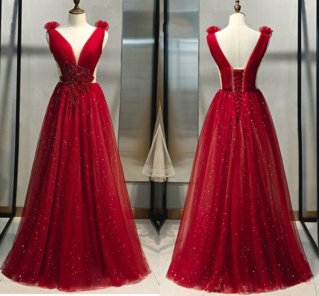 Gorgeous Beaded Waist Formal Dresses Evening Long 2020 prom dress Hand Made Flowers Pleated Bodies Deep V-neck Celebrity Party Dress Cheap, Ivory
Gorgeous Beaded Waist Formal Dresses Evening Long 2020 prom dress Hand Made Flowers Pleated Bodies Deep V-neck Celebrity Party Dress Cheap, Ivory