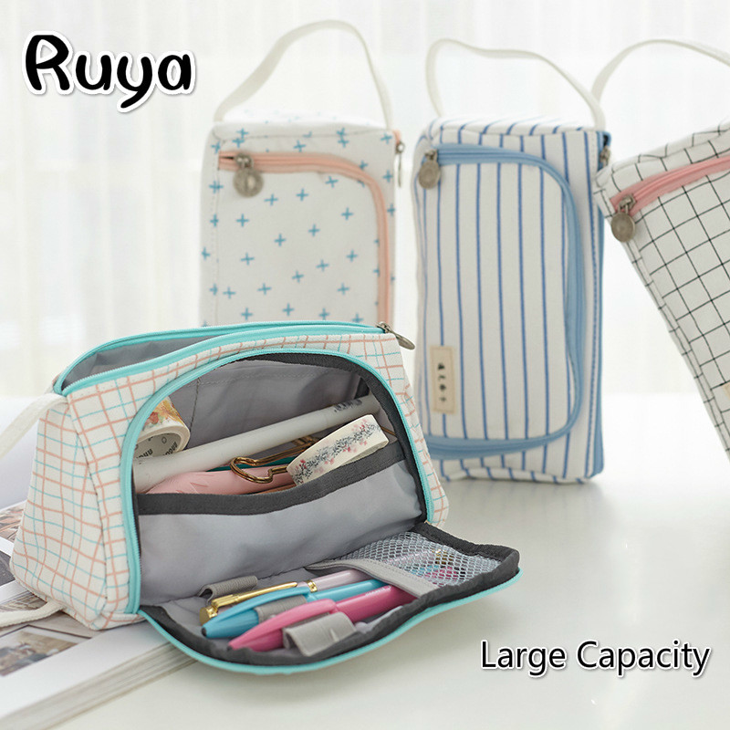 Color Canvas Pencil pouch bag Case Large Capacity Pencil Box Cute Pencilcase Kids School supplies Stationery estojo escolar
Color Canvas Pencil pouch bag Case Large Capacity Pencil Box Cute Pencilcase Kids School supplies Stationery estojo escolar