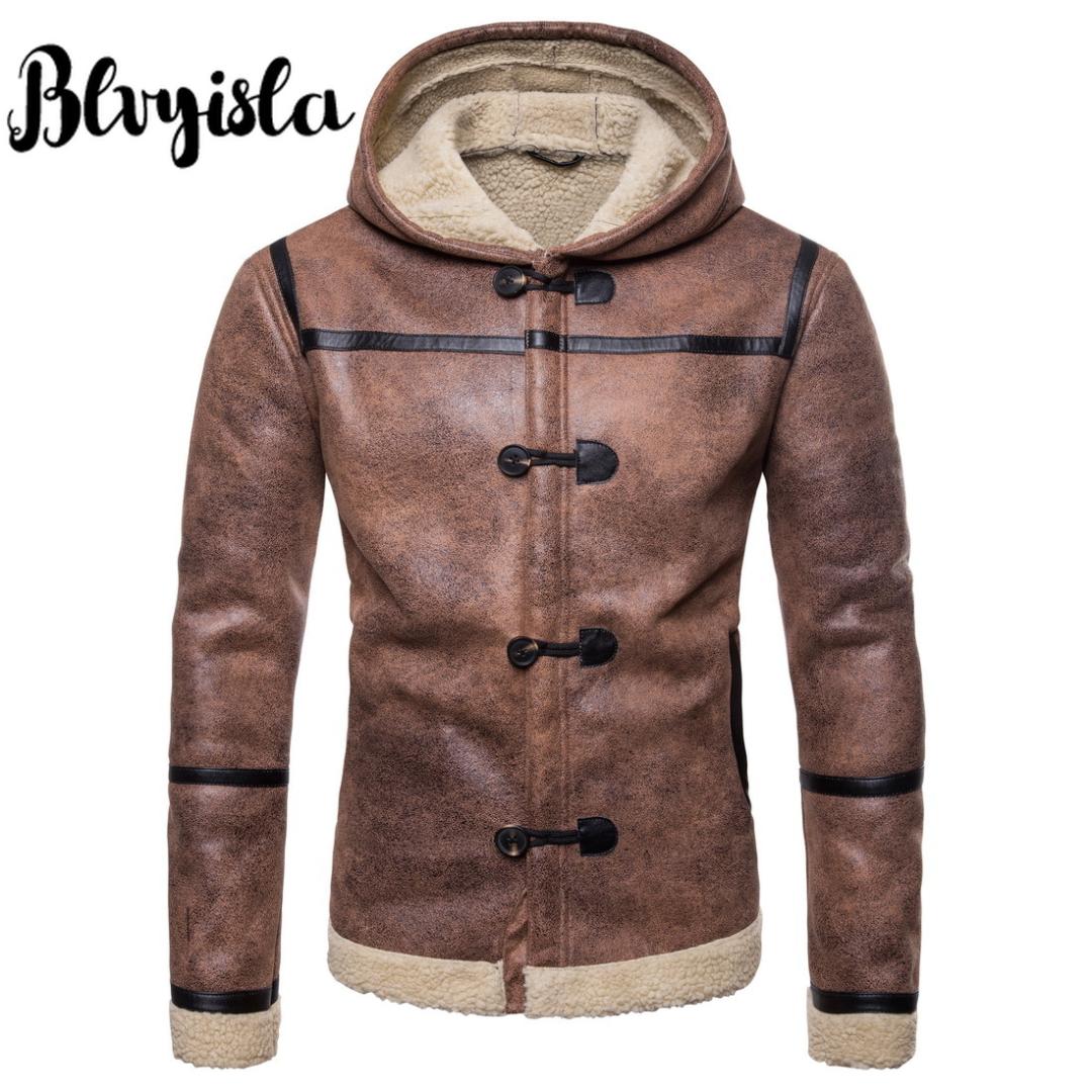 Blvyisla Fashion Faux PU Leather Slim Male Warm Berber Fleece Jacket Coat Winter Outcoat Button Zipper Up Jackets, Camel
Blvyisla Fashion Faux PU Leather Slim Male Warm Berber Fleece Jacket Coat Winter Outcoat Button Zipper Up Jackets, Camel