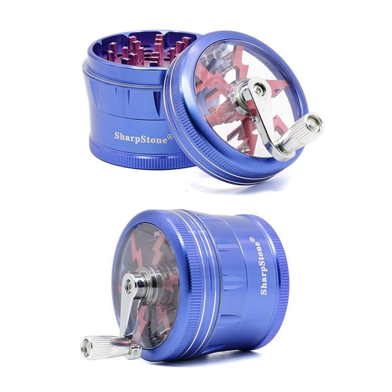 Sharpstone 4 Layers Grinders 63mm Aluminum Alloy Herb Crushers Handle Rolling Pollen Hand Crank Tobacco Smoking Pipe In Stock
Sharpstone 4 Layers Grinders 63mm Aluminum Alloy Herb Crushers Handle Rolling Pollen Hand Crank Tobacco Smoking Pipe In Stock