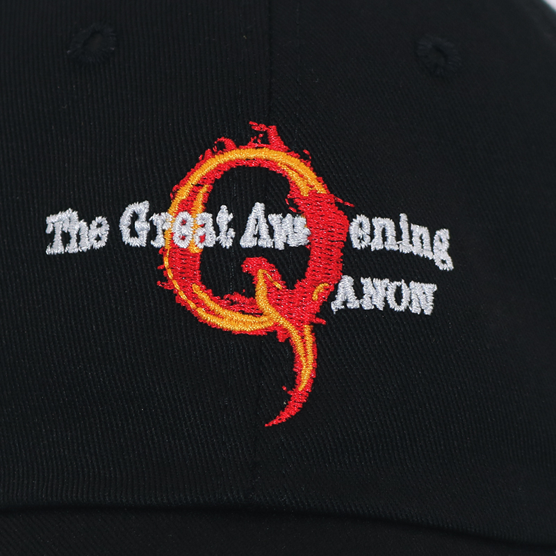 New Q cap embroidery fire Q US great awaking baseball caps cotton adjustable snapback hat women men curved casual sun hats