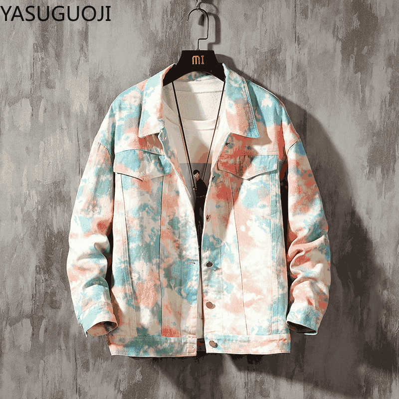 Men's Jackets YASUGUOJI 2021 Streetwear Camouflage Denim Jacket Men Hip Hop Fashion Loose Jean Cowboy Spring Autumn Mens, Green
Men's Jackets YASUGUOJI 2021 Streetwear Camouflage Denim Jacket Men Hip Hop Fashion Loose Jean Cowboy Spring Autumn Mens, Green