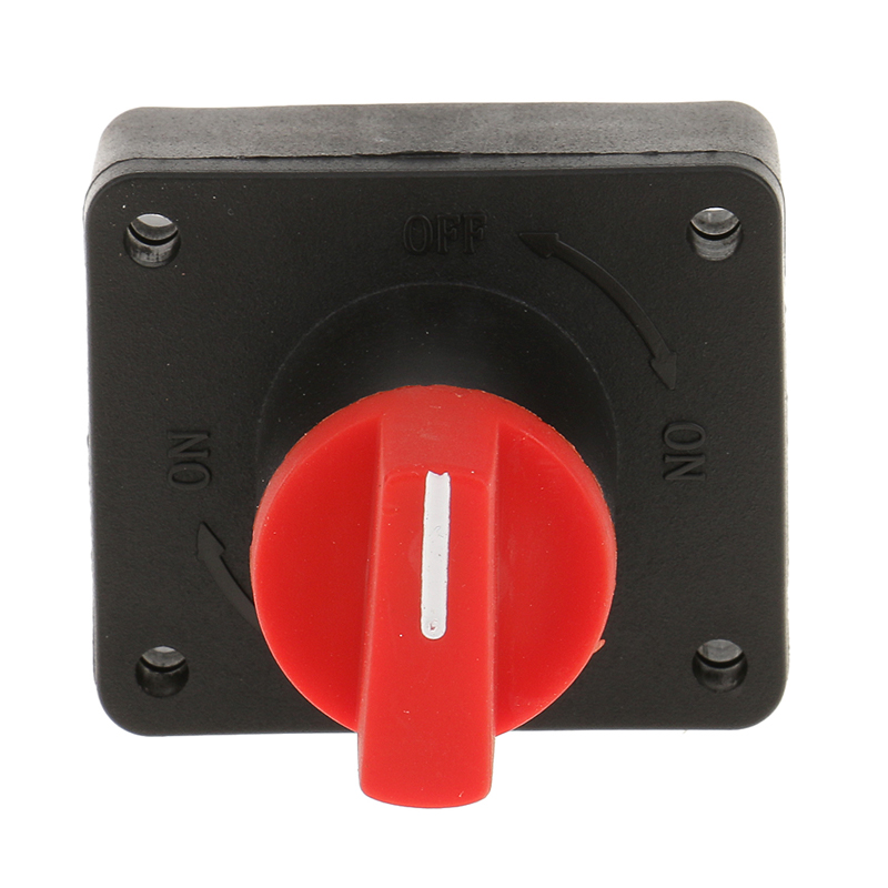 DC12V Motorcycle Switch Battery Master Disconnect Rotary Isolator Cut Off Kill Switchs For Batterys Car Tricycle Motorc