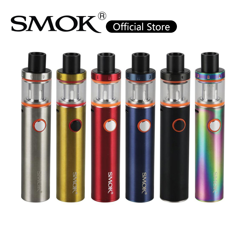 SMOK Vape Pen 22 Pen 22 Starter Kit with 2ml Tank Built-in 1650mAh Battery Top-Cap Filling Design Pen Style Vapor System 100% Original, Silver
SMOK Vape Pen 22 Pen 22 Starter Kit with 2ml Tank Built-in 1650mAh Battery Top-Cap Filling Design Pen Style Vapor System 100% Original, Silver