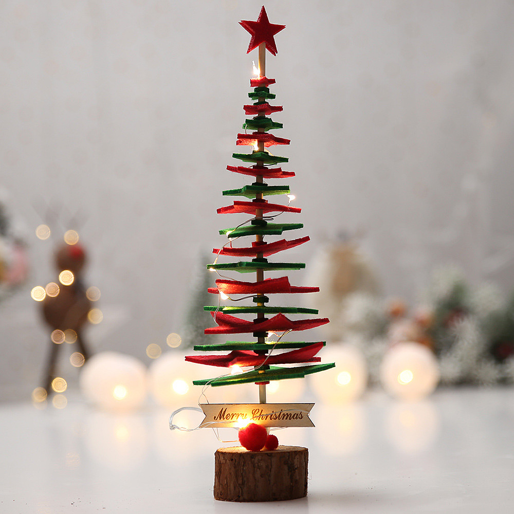 1PC Christmas Decoration Tree New Non-woven Party Decoration Objects Desktop Creative Children's Gifts
1PC Christmas Decoration Tree New Non-woven Party Decoration Objects Desktop Creative Children's Gifts