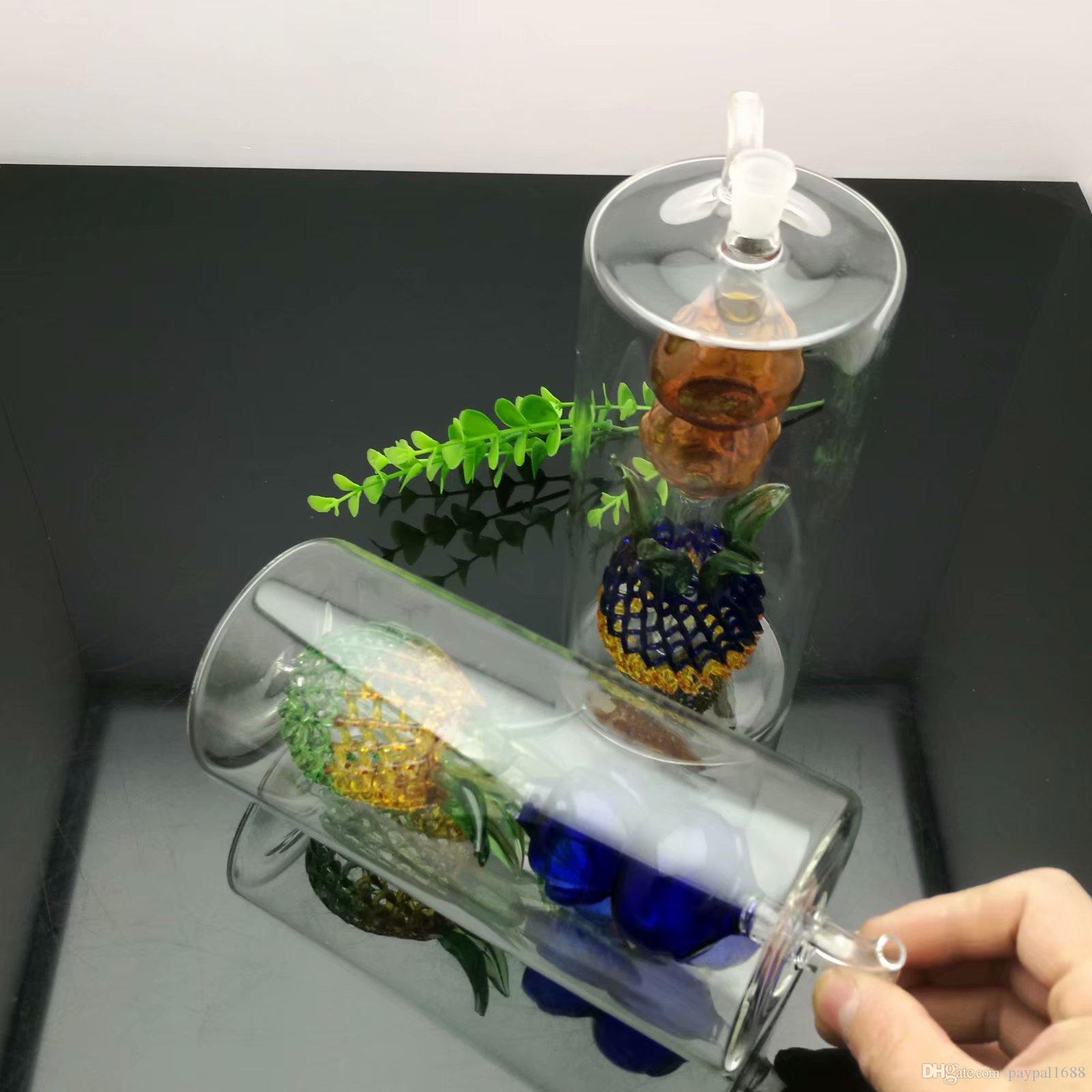 Super silent pineapple-shaped cigarette kettle Wholesale Glass Water Pipes Tobacco Accessories Glass Ash Catcher
Super silent pineapple-shaped cigarette kettle Wholesale Glass Water Pipes Tobacco Accessories Glass Ash Catcher