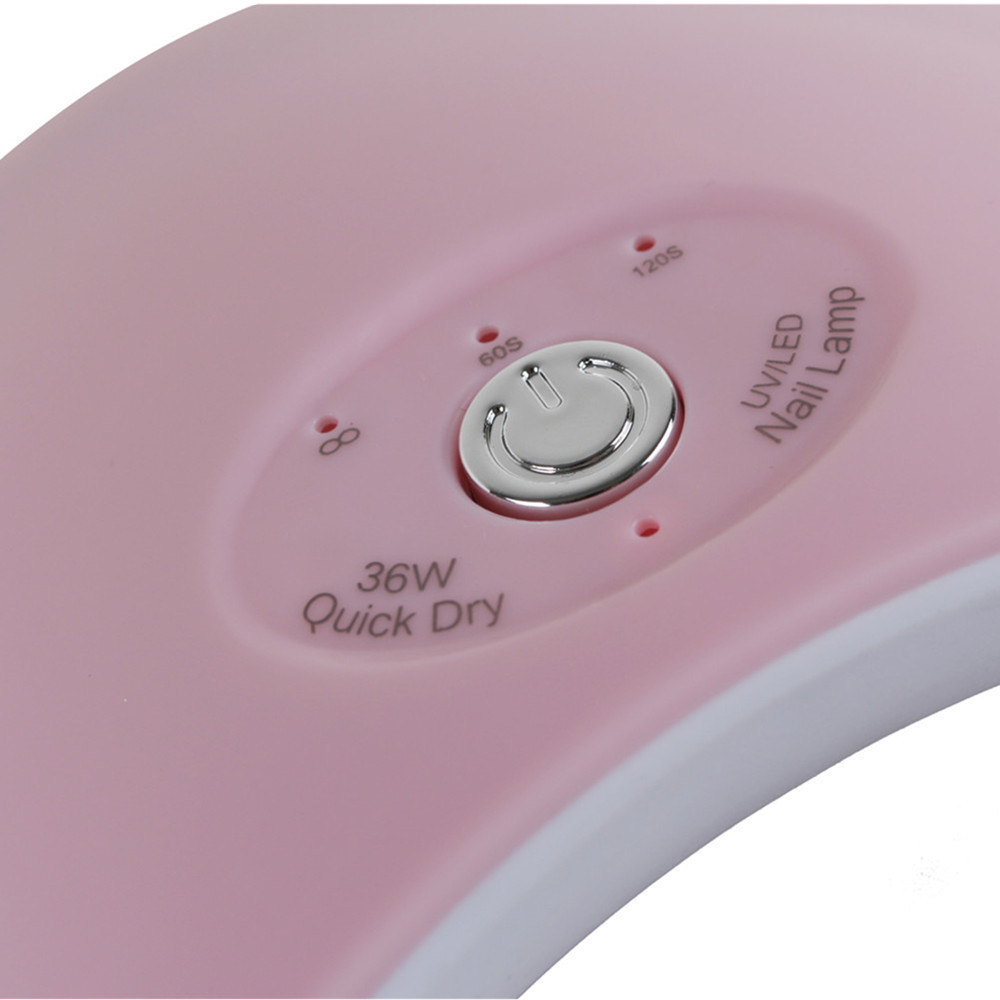 9SD 36W LED UV Lamp Nail Dryer 12pcs LED Nail Light Nails Gels Manicure Machine with Timer Button USB Connector Nail Art Tools C19011401