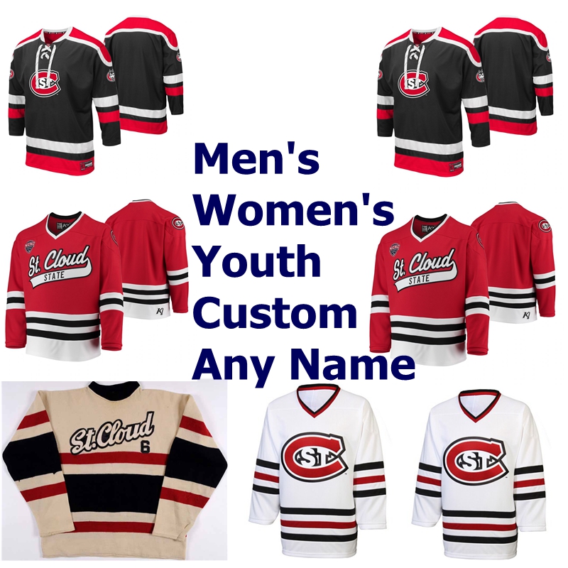 St. Cloud State Huskies College Hockey Jerseys Women' Brendan Bushy Jersey Jack Poehling Nick Poehling Clark Kuster Zevnik Custom Stitched, Womens red
St. Cloud State Huskies College Hockey Jerseys Women' Brendan Bushy Jersey Jack Poehling Nick Poehling Clark Kuster Zevnik Custom Stitched, Womens red