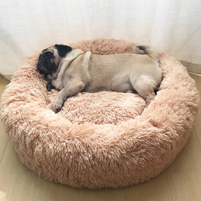 L 70cm Long Plush Super Soft Pet Bed Kennel Dog Round Cat Winter Warm Sleeping Bag Puppy Cushion Mat Portable Cat Supplies
L 70cm Long Plush Super Soft Pet Bed Kennel Dog Round Cat Winter Warm Sleeping Bag Puppy Cushion Mat Portable Cat Supplies