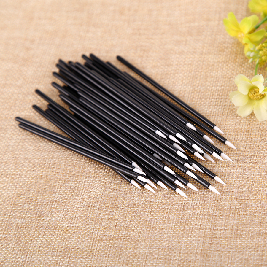 Cosmetic Brushes Women Makeup Eyeshadow Eyeliner Lip Brush Disposable Eyeliner Liquid Wand Brush Pincel Para Labios Y Delineador De Ojos Eyeliner-Lipp