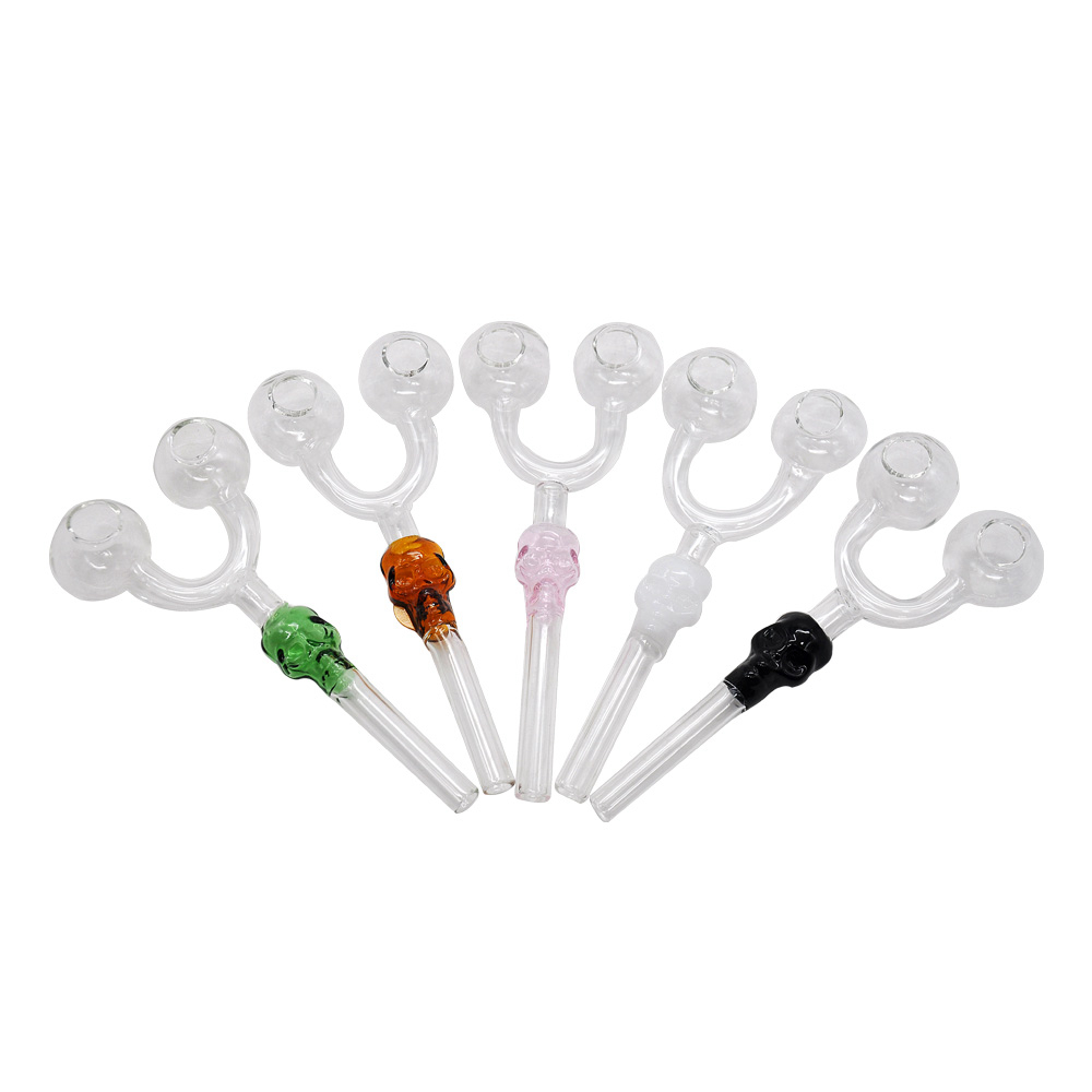 Wholesales Double Burner Glass Pipes Skull Pyrex Oil Burner Pipe 6 Inch Multi-color Smoking Water Pipes Bong Oil Dab Rigs Tobacco Herb Pipe
Wholesales Double Burner Glass Pipes Skull Pyrex Oil Burner Pipe 6 Inch Multi-color Smoking Water Pipes Bong Oil Dab Rigs Tobacco Herb Pipe