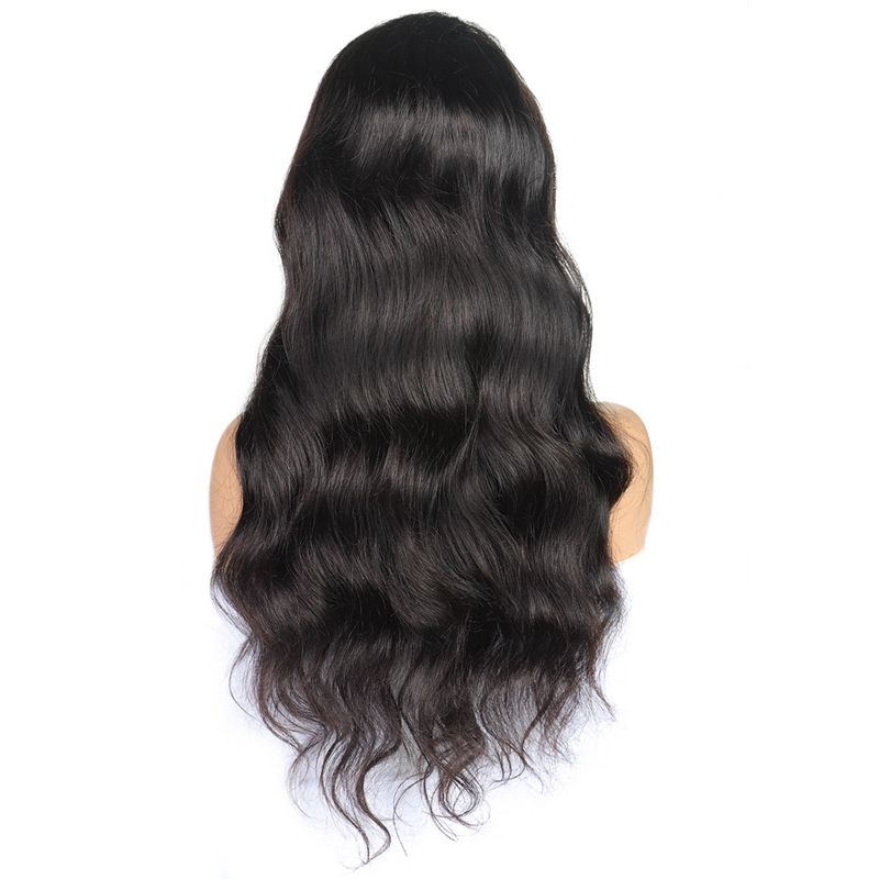 Ishow 360 Frontal Wig 10A Body Straight Water Human Hair Lace Front Wigs Brazilian Peruvian Loose Deep Curly For Women All Ages Natural Color