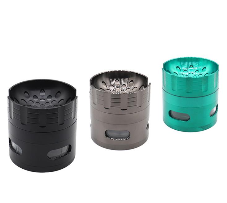 2019 new four-layer four-eye concave mobile phone bracket metal smoke grinder 63mm personalized zinc alloy
2019 new four-layer four-eye concave mobile phone bracket metal smoke grinder 63mm personalized zinc alloy
