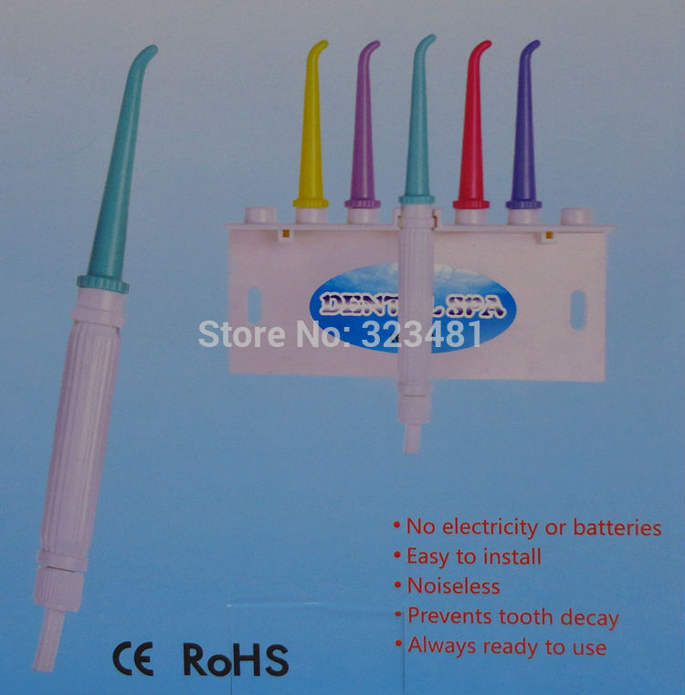 Factory Wholesale Home Bathroom Portable Dental SPA Flosser Faucet Water No Electric Oral Irrigator teeth cleaner waterpick