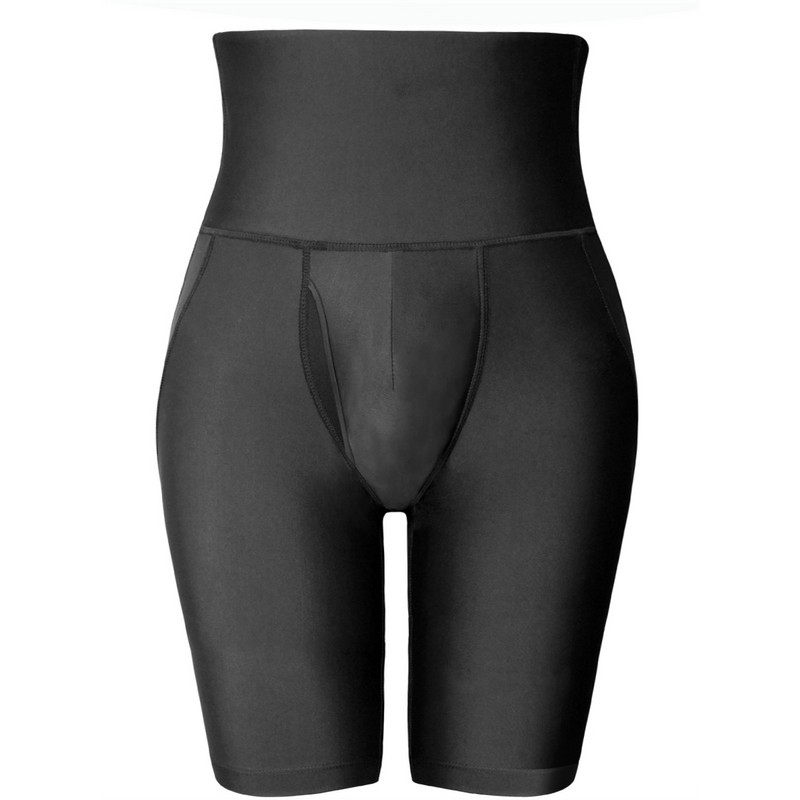 Man Butt Lifter Body Shaper Control Panties High Waisted Fat Reducer Underwears Boxers Tummy Slimming Abdomen Body Hot Shaper Shorts S-5XL