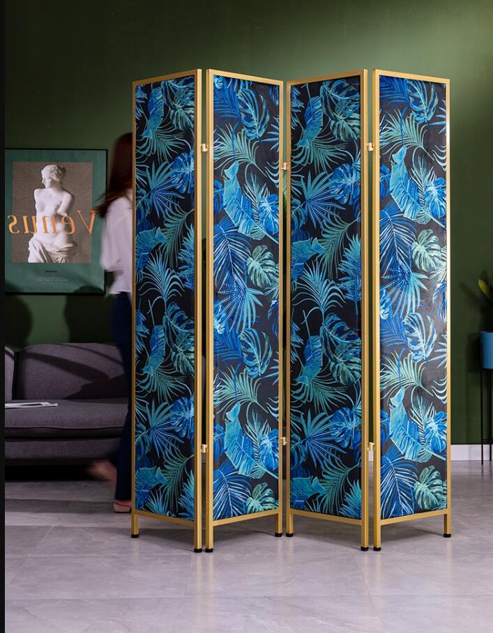 Screen North Europe partition Room Dividers folding mobile bedroom shelter home simple beauty salon screens